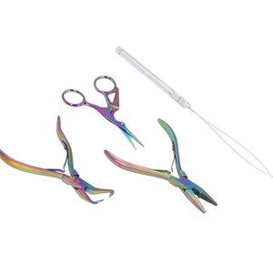 Kits d'extensions de cheveux, outils et accessoires de coiffure professionnels pour coiffeurs - Product Image 5