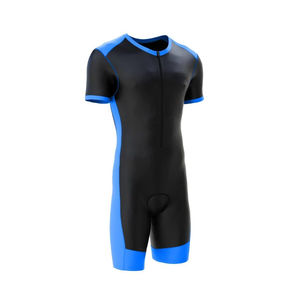 Traje de Ciclismo y Triatlón para Hombre, Talla Grande, Ligero, Transpirable, Resistente al Viento, Ecológico, Antibacterial, con Acolchado de Espuma, Manga Corta - Product Image 1