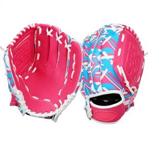 WARPRO INDUSTRY Customizable Pink <b>Blue</b> 12.5 Inch Left Handed <b>Throw</b> Lightweight Durable Baseball Glove Knit Fabric Professional - Product Image 1