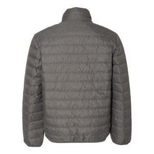 Men's Classic <b>Packable</b> Down Puffer <b>Jacket</b> Winter Sheep Skin Casual Style Weatherproof Breathable Zipper Closure Cotton Filling - Product Image 2