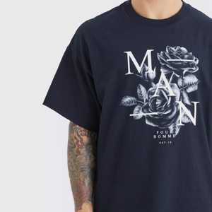 Camiseta de Hombre Oversize con Estampado 3D, Algodón Premium, Diseño Gráfico 3D Personalizado, Corte Holgado, Cuello Redondo, Manga Corta, Estilo Urbano - Product Image 4