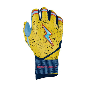 Guantes de Bateo de Béisbol para Adultos, Nuevo Diseño, Logotipo Personalizado, Cierre de Velcro Unisex, Ligeros, 100% Cuero, Gran Venta - Product Image 3