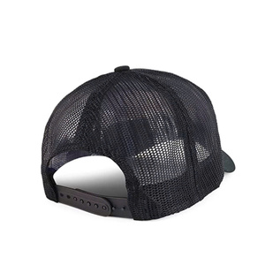 Casquette de camionneur unisexe à 6 panneaux structurée avec broderie 3D personnalisée en gros, fabrication au Vietnam - Product Image 4
