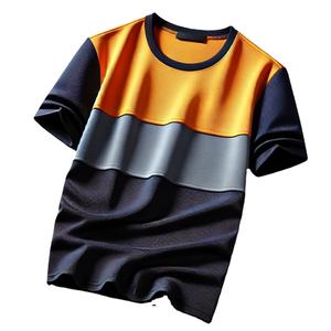 เสื้อยืดแขนสั้นสำหรับผู้ชายเสื้อโปโลแห้งเร็ว100% ลายพิมพ์โลโก้ไม่เหมือนใครผ้าถักน้ำหนักเบาสำหรับฟิตเนสฟิตเนส - Product Image 2