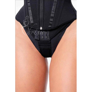 Body Modellante a Doppio Strato con Armature e Controllo Pancia Forte, Modello Perizoma - Product Image 5