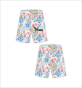 Pantalones cortos de baloncesto personalizados en azul, blanco, amarillo y naranja, ropa deportiva de malla atlética. - Product Image 1