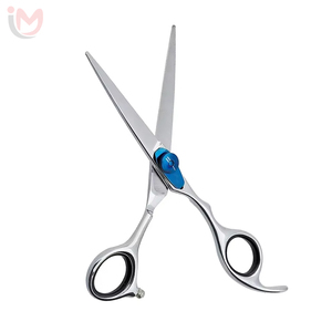 Ciseaux professionnels pour la coupe de barbe, extrêmement tranchants, avec manche en acier inoxydable, étui de rangement pour coiffure - Product Image 2