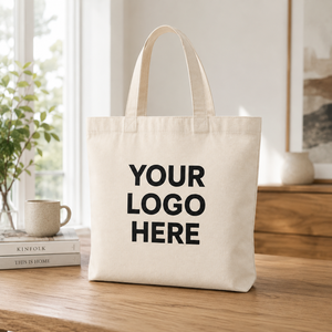 Bolsa de Mano Resistente para Mujer, 100% Lona de Algodón, Impresión Personalizada, Reutilizable, Ligera, Duradera, con Asas Dobles para Hombro, Ecológica - Product Image 3