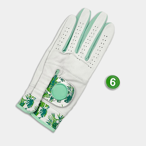 Premium Left Hand Custom Golf <b>Gloves</b> for Men and Women Waterproof Colored Cabretta Leather Wholesale sheepskin - Product Image 2