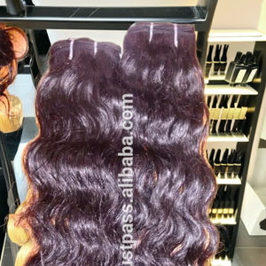 Aceptado por PayPal, extensiones de cabello sin procesar indio Virgen sin procesar, extensión de cabello crudo alineado con cutícula - Product Image 6