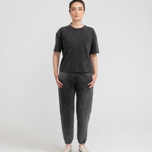 Denim short <b>pants</b> for girls and women's American Style Retro women's Washed Loose Casual Straight-fit <b>pants</b> for girls in 2026 - Product Image 3