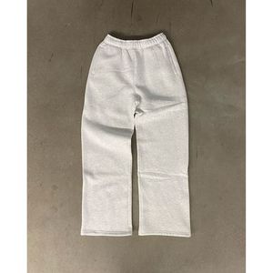 Vente chaude hommes pantalons de survêtement en toile droite légère avec taille élastique poches zippées Gym Joggers Sports & Fitness - Product Image 1