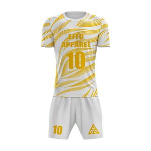 Dernier style d'uniformes de football en gros, ensemble d'uniformes de football pour adultes, uniforme de football de haute qualité - Product Image 1
