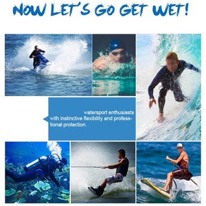 Combinaison de plongée haute densité pour hommes, combinaison de plongée de 3mm pour la plongée estivale, le surf, le jet ski, vêtements de sport aquatiques confortables en néoprène - Product Image 6