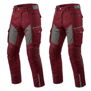 Pantalon de moto professionnel personnalisé CE blindé, résistant à l'abrasion, en Cordura, avec poches cargo, toutes saisons - Product Image 3