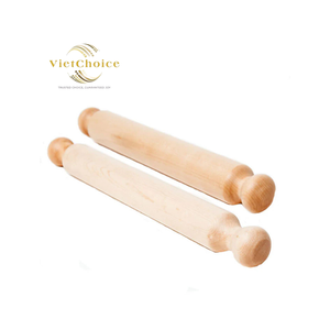 Competitive Price Direct Eco-Friendly Wooden <b>Rolling</b> Pin 48cm Tree Pattern Baking <b>Tools</b> for Dishwasher & Oven Safe Vietchoice - Product Image 3