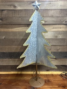 Galvanized Metal Christmas Tree Perfect for <b>Window</b> Display and Winter Event Decoration and Cozy Festive Ambience From India - Product Image 6