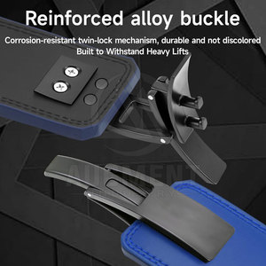 Ceinture de musculation en cuir de vachette durable pour la musculation, le powerlifting et l'entraînement en salle de sport - Product Image 5