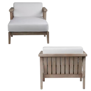 Chaise longue en bois de teck lit de soleil super confortable avec coussin pour patio extérieur utilisation de jardin à vendre - Product Image 3