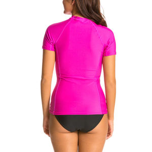 Haut de compression à manches courtes pour femme, coupe ajustée, haute qualité, best-seller, idéal pour l'entraînement - Product Image 2