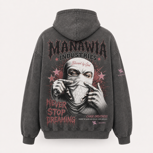 เสื้อสเวตเชิ้ตคอกลมทรงโอเวอร์ไซส์ MANWA สำหรับทุกเพศ สไตล์สตรีทแวร์ ผ้าฝ้าย 100% เฟรนช์เทอร์รี่ ดีไซน์กระเป๋าแบบเรียบง่าย เหมาะสำหรับใส่ในฤดูหนาว คุณภาพสูง รับผลิตแบบ OEM - Product Image 3