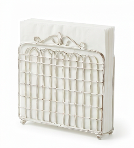 Porta Servilletas Moderno con Acabado Plateado, Soporte para Vajilla de Calidad Superior para Uso Doméstico, Decoración y Exhibición de Mesa de Cocina - Product Image 4