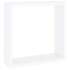 Ensemble de 3 petites étagères murales en MDF blanc pour l'affichage - Product Image 6