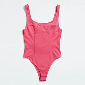 Body sin mangas de alta calidad para mujer, diseño liso, body de una pieza para mujer en venta, fabricado en fábrica a precio económico. - Product Image 1