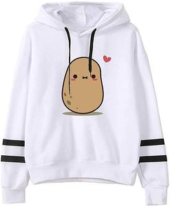 เสื้อฮู้ดดี้ผ้าฟลีซคอตตอน 100% แบบถัก น้ำหนักมาก ทรงโอเวอร์ไซส์ พิมพ์ลายคุณภาพสูง ไซส์พลัส สำหรับทุกเพศ - Product Image 2