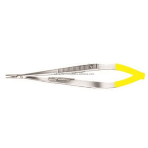 Porte-aiguilles droits/courbés Castroviejo certifiés ISO CE A-1 VERITAS Tc, ensemble d'instruments chirurgicaux réutilisables pour ORL général - Product Image 3