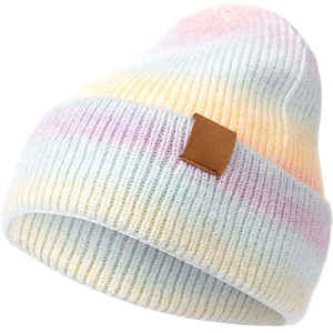 Gorros de Lana Personalizados al por Mayor, Transpirables, con Logotipo Bordado, para Invierno - Product Image 4