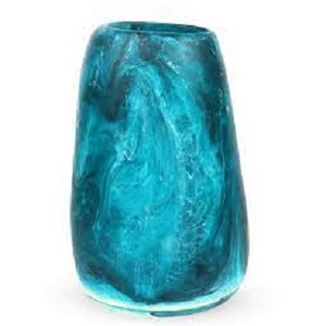 Vase à fleurs moderne personnalisable en résine, artisanat écologique, imperméable, de haute qualité, décoration artistique pour la maison - Product Image 3