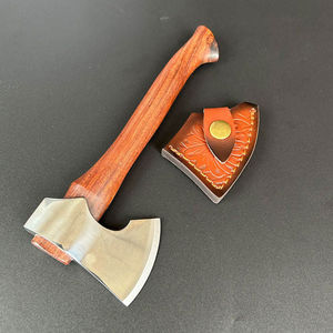 Hache miniature de qualité industrielle en acier inoxydable, outil à main pour le camping, le jardin, la maison, la coupe du bois - Product Image 3