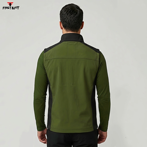 Latest Design Top Quality <b>Men</b> <b>Soft</b> <b>Shell</b> <b>Jackets</b> Stand Collar Zipper Style With Solid Color <b>Men</b> <b>Soft</b> <b>Shell</b> <b>Jackets</b> - Product Image 2