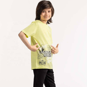 เสื้อยืดเด็กผู้ชายเสื้อยืดแขนยาวแบบสวมหัวสำหรับเด็กผู้ชายเสื้อยืดพิมพ์ลาย3D ปักโลโก้ได้ตามต้องการ - Product Image 2