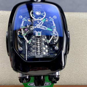 นาฬิกาสปอร์ตสแตนเลสสตีล Jaco Co Luxury Bugatti Chiron Tourbillon 16 กระบอกสูบ กันน้ำ - Product Image 3