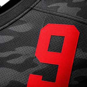 Jersey de Fútbol Americano Sublimado Personalizado, Uniforme Protector Transpirable Unisex para Adultos, Tallas Grandes, Diseño Único - Product Image 6
