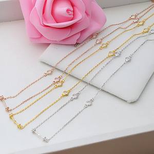 S925 Silver Empty DIY Jewelry Accessory Holder 6+1 <b>Necklace</b> Set Chain with 5-14 Pearl Women's <b>Fine</b> <b>Pendants</b> & Charms - Product Image 3