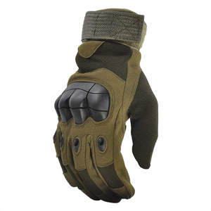 Guantes Profesionales de Motociclismo de Cuero con Protección Rígida en los Nudillos, Guantes Largos de Dedo Completo para Carreras de Motos, Sistema de Ajuste Dial Fit - Product Image 5