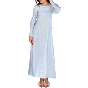 Nuevo Diseño, Vestidos Casuales Transpirables para Mujer, Cuello en V, Color Sólido, Tallas Grandes, Logotipo y Colores Personalizables - Product Image 2