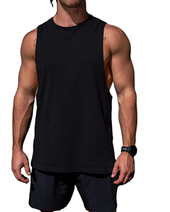 Camiseta Deportiva Transpirable de Alta Calidad para Hombre, Corte Holgado, Algodón y Fibra de Bambú, Servicio OEM - Product Image 6
