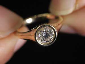 Classic Lab Grown 1.01CT Round Cut <b>Diamond</b> Bezel Set <b>Ring</b> For Unisex 14K Solid Gold Surprise Wedding Charms Jewelry For Her - Product Image 6