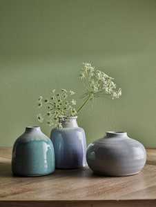 Pink <b>Ceramic</b> Tabletop <b>Vase</b> Minimalist Design Matte Finish 4-8 Inches Exquisite Durable - Product Image 5