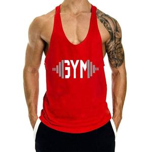 Custom Logo Graphic Tank Street Fitness Clothing Trend Modern Street Style Tops Bulk Apparel Supply - Product Image 4