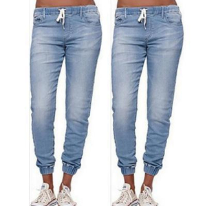 Jeans de Pierna Recta para Mujer, Pantalones Vaqueros Clásicos, Corte Regular, Cómodos para Uso Diario, Tela Suave y Elástica, Estilo Sencillo y Elegante, Color Sólido - Product Image 5