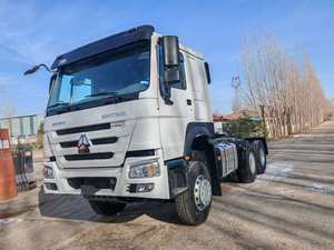 Refurbished <b>Used</b> Sinotruk Howo 371hp 420hp Hw76 Cab Truck Tractor Euro 2 4x2 Drive for Sale - Product Image 2