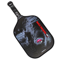 Raquette de squash en fibre de qualité professionnelle, balles de haute qualité, pagaie de pickleball entièrement personnalisable OEM ODM TOPPRO T7003 Polymère