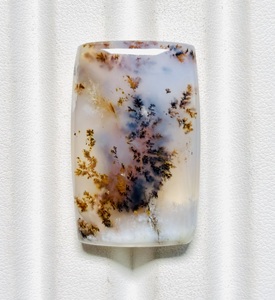 Cabochons d'agate dendritique de haute qualité, authentiques, en vrac, pour bijoux en pierre, pierres précieuses de qualité supérieure - Product Image 1