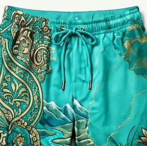 Pantalones Cortos Casuales de Playa para Hombre, Resistentes al Agua, Ideales para Vacaciones, Natación y Deportes Acuáticos - Product Image 6