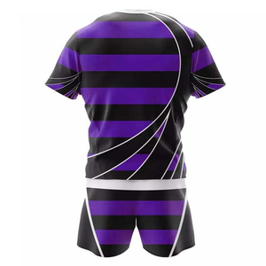Uniformes de Rugby Unisex de Primera Calidad, Tendencia Actual, con Tela de Secado Rápido Ecológica y Posiciones para Logotipo Personalizado - Product Image 5